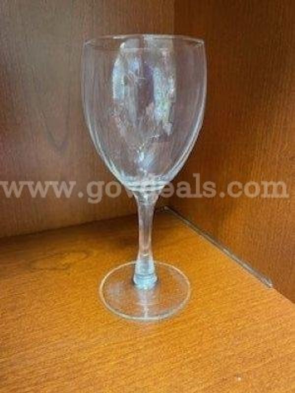 65 EA Wine Glasses 7" tall