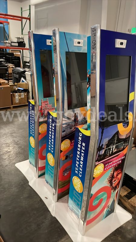 3 Mobile Video Display Totems