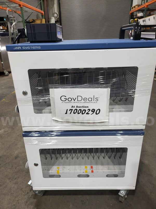 Used Mobile Charging Station Cart.
