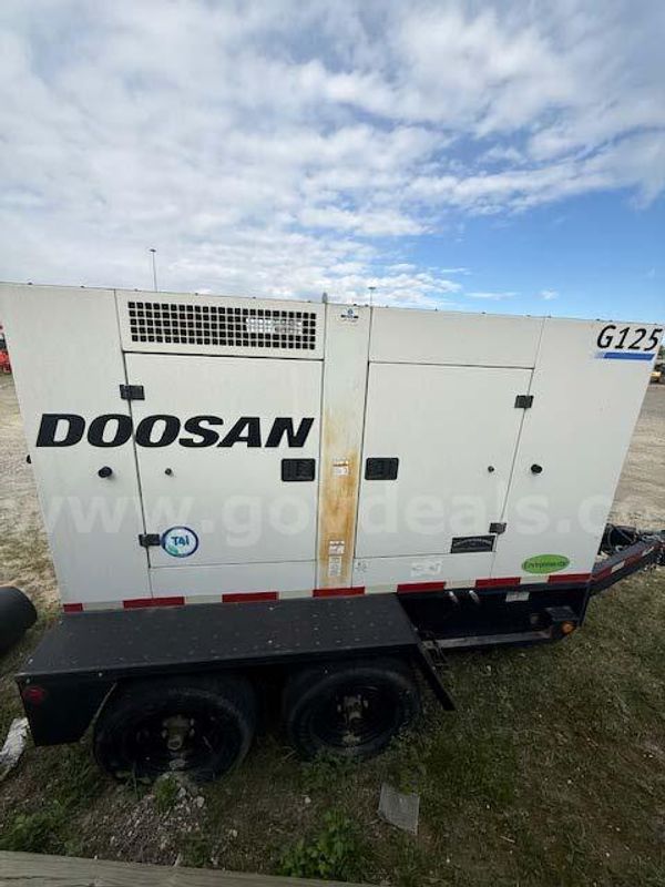 Doosan G125wcu Generator
