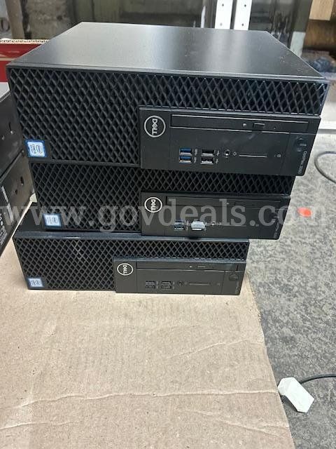 5 Dell Optiplex Desktops