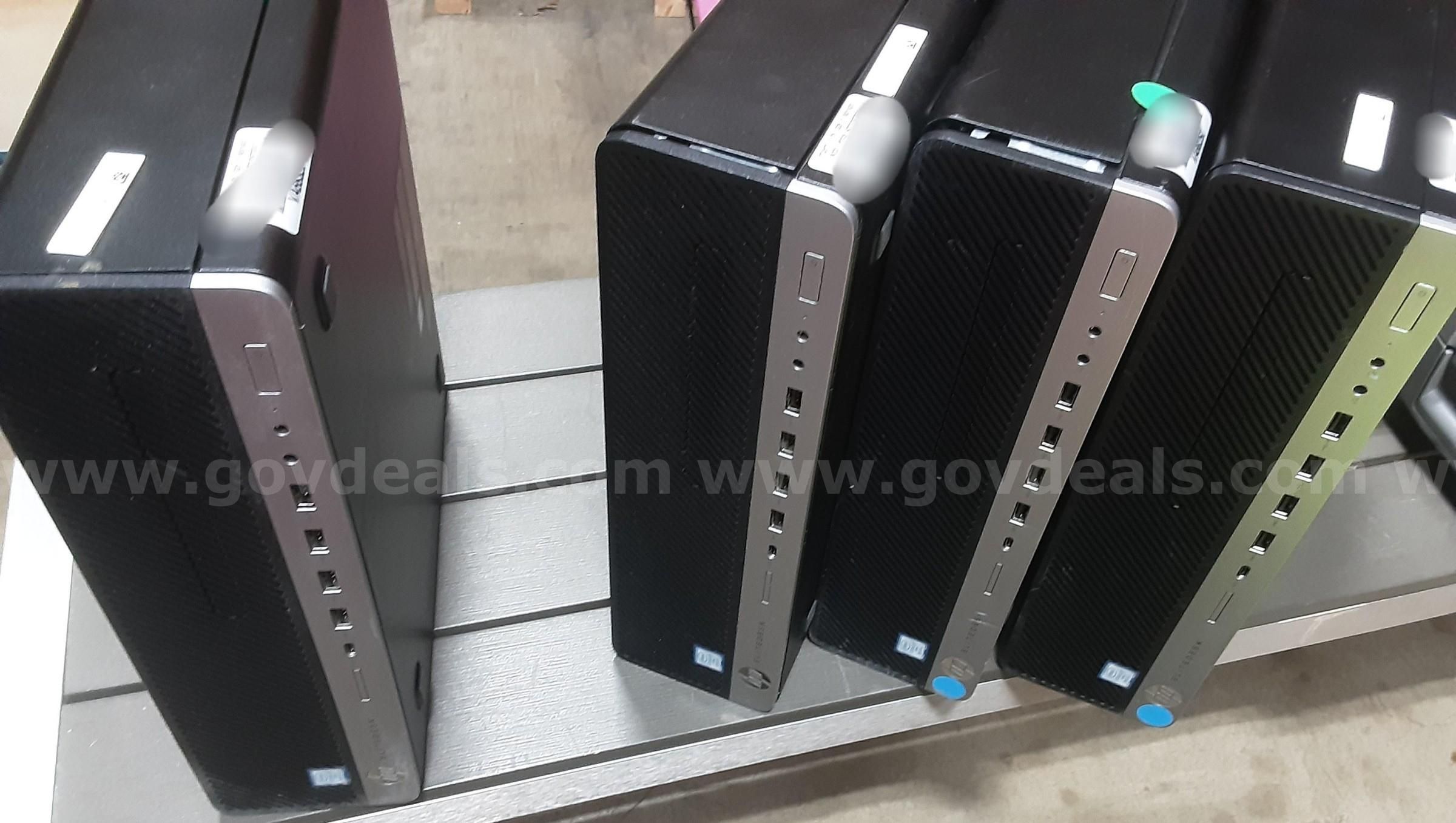 5 Desktops, HP, EliteOne 800 G4