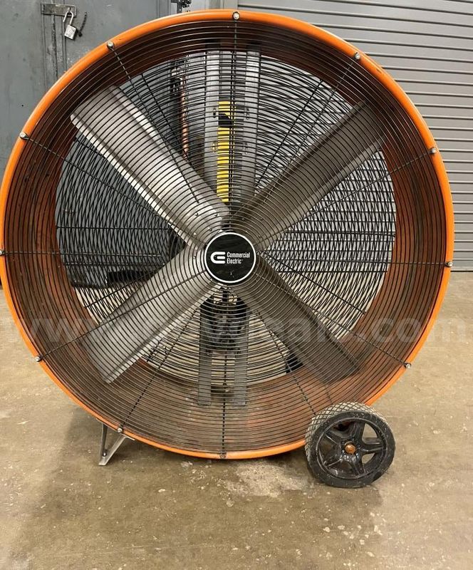 (3 Items Total) Three Drum Fans
