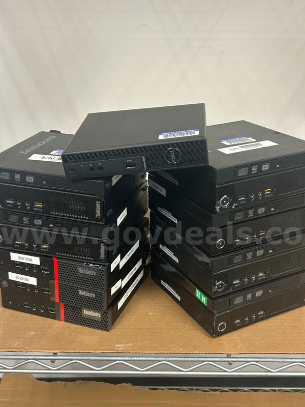 Lenovo (9) & Dell (1) Computers