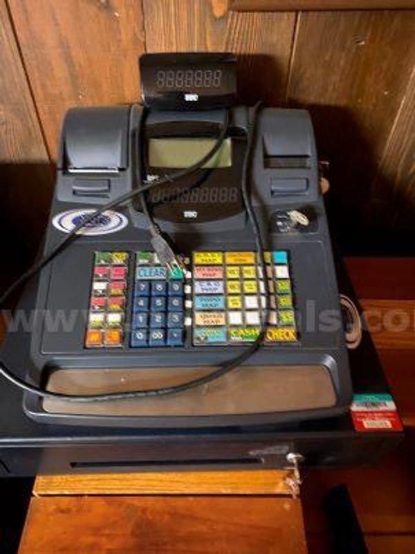 Tec Cash Register (Non Working In Need Of Repair)