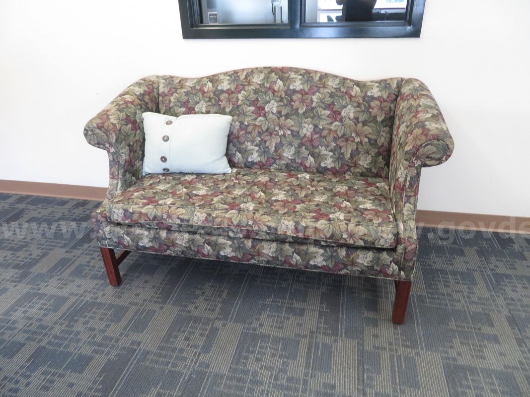 Floral Print Sofa