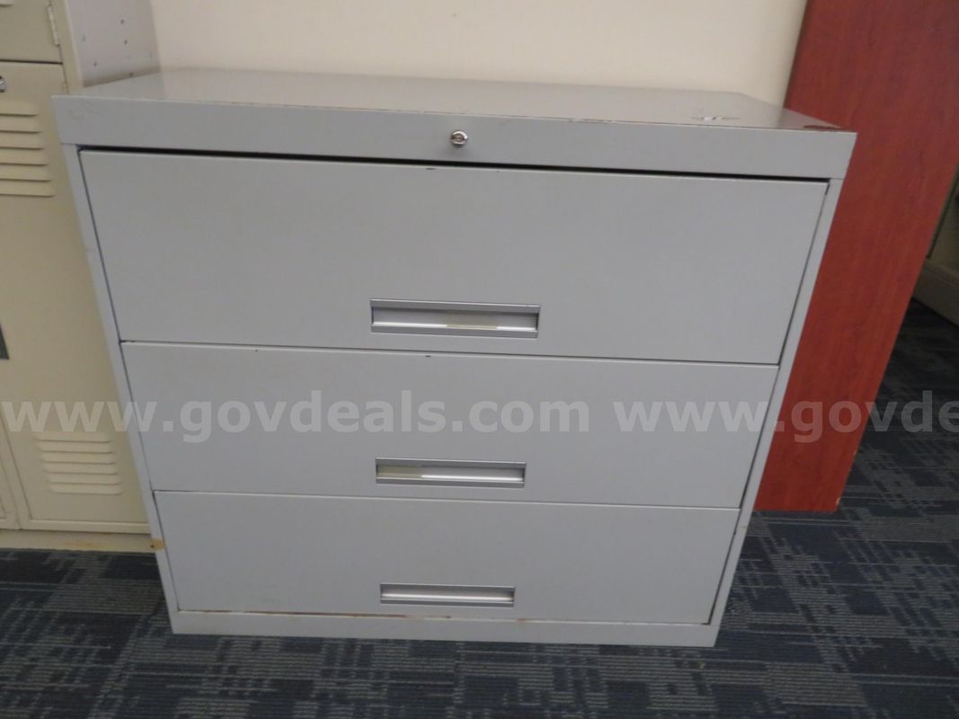 3-Drawer Lateral File Cabinet