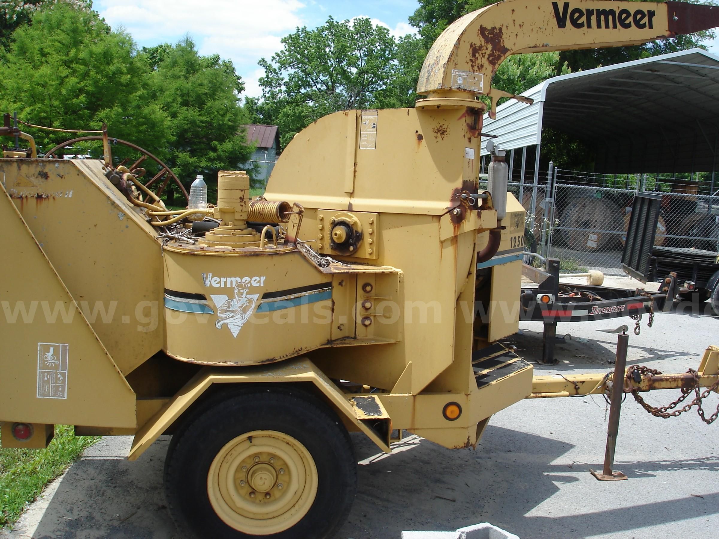 1997 Vermeer Chipper Model 1250BC