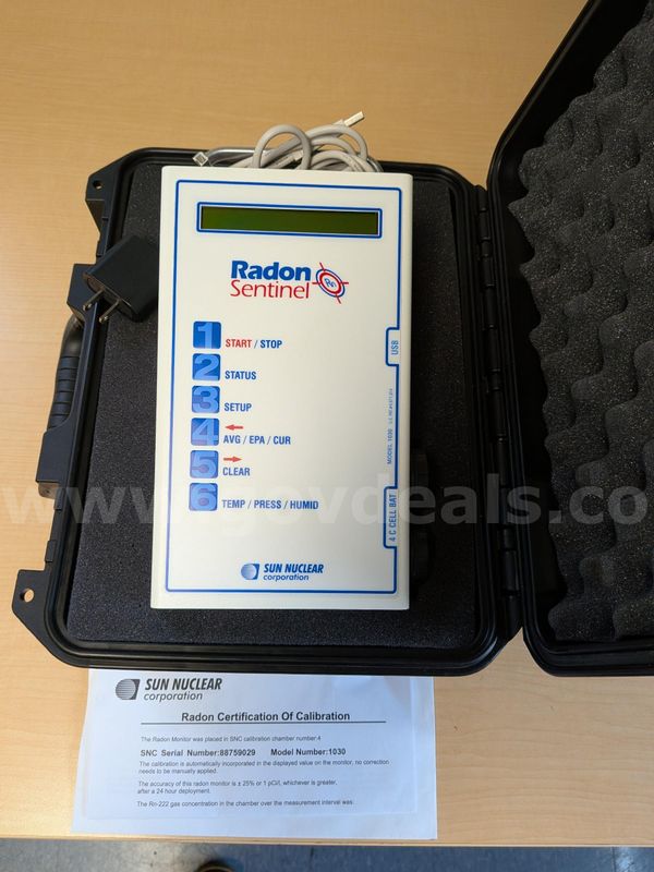 Radon Tester (black Case)