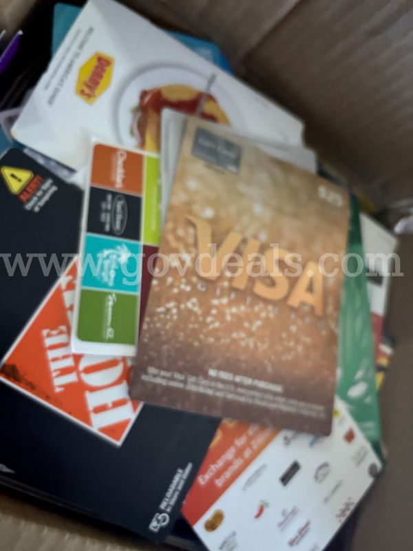 General Merchandise "Gift Cards" - Approx. "700" (JUN26-G0005)