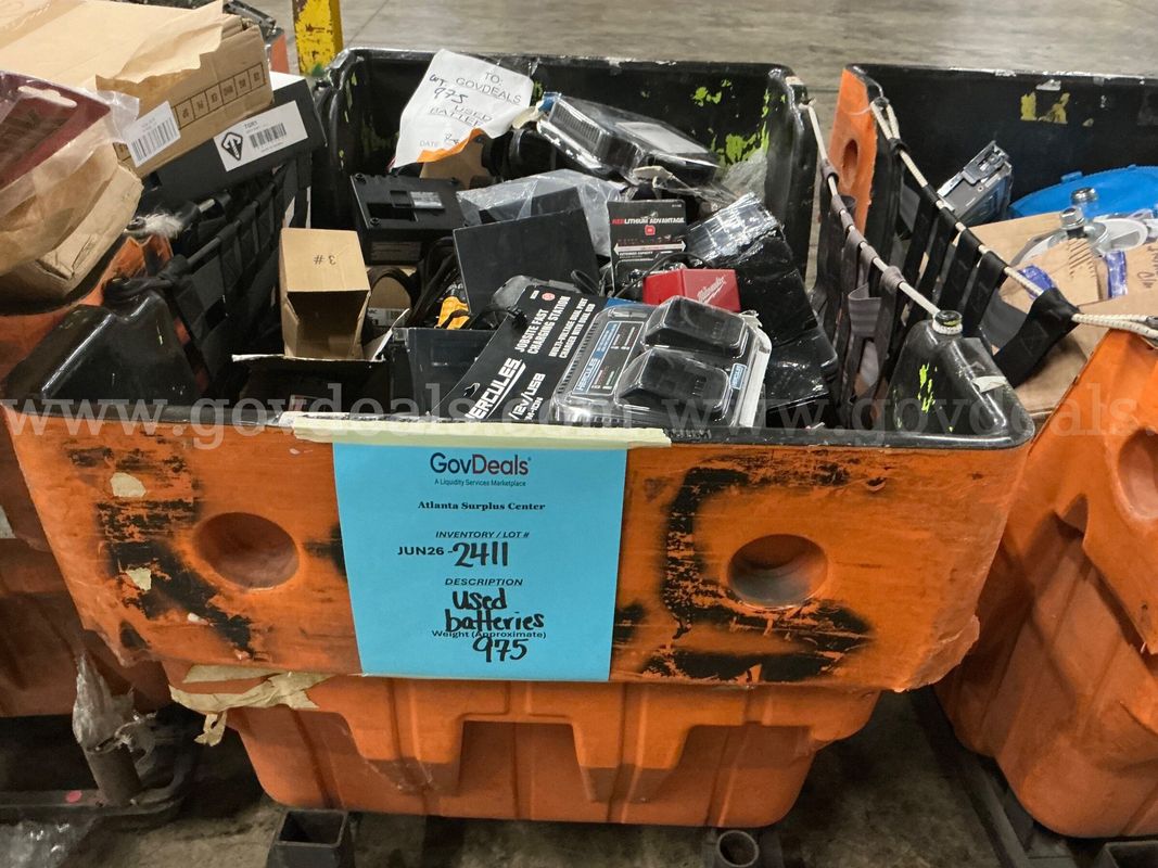 Salvageable/Used Batteries: (JUN26-2411)