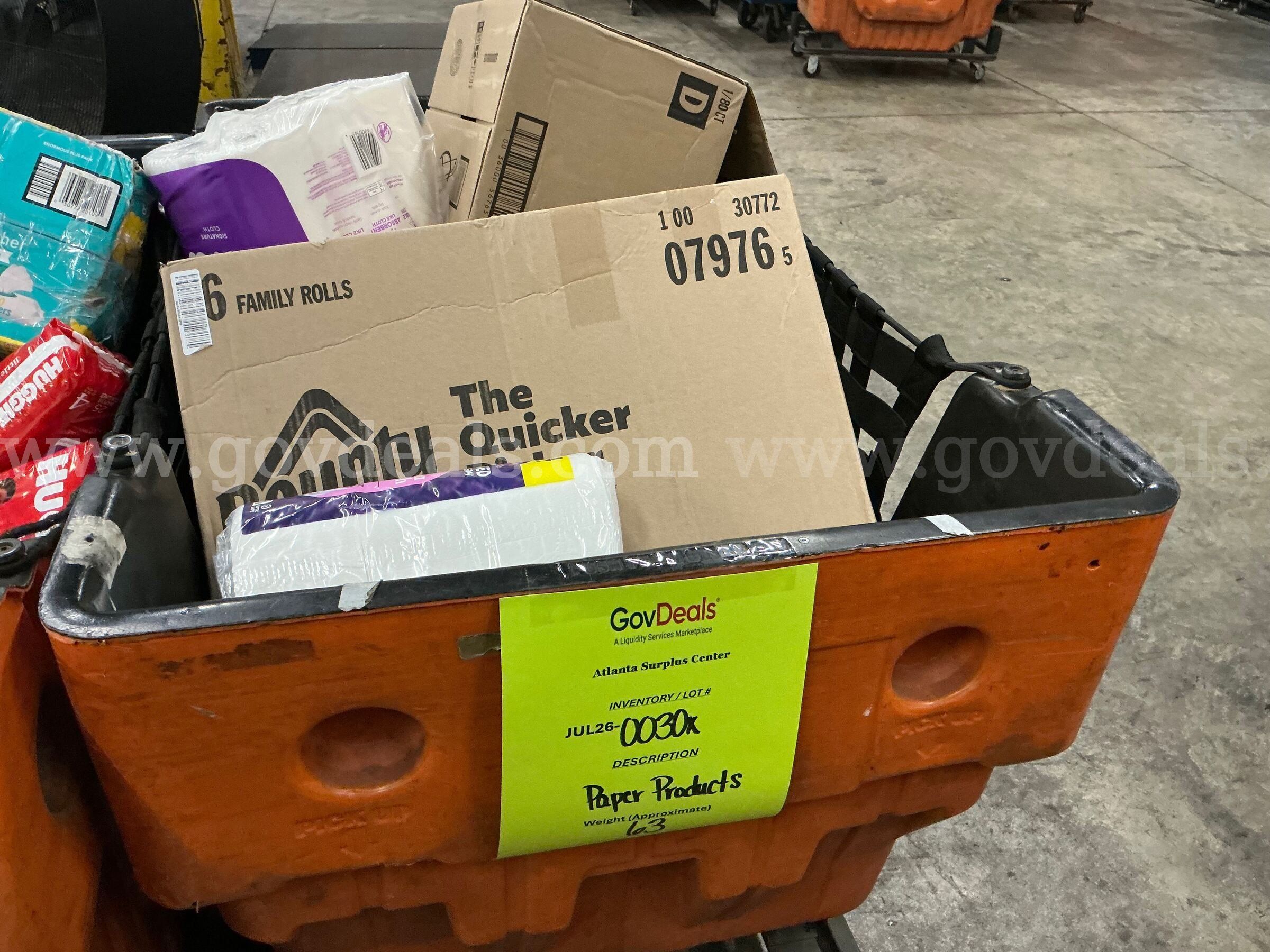General Merchandise: "Household/Paper Products" (JUL26-0030X)