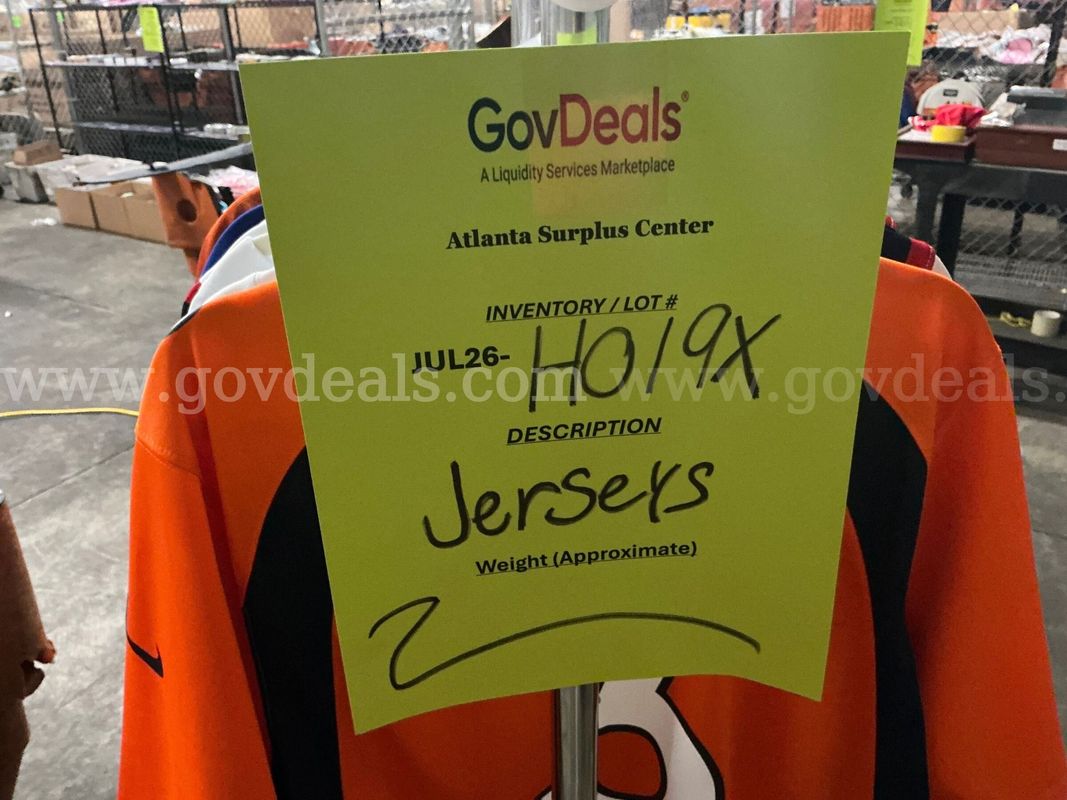 Apparel: Jerseys (JUL26-H019X)