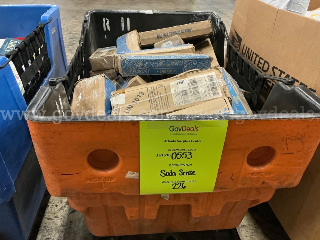 General Merchandise: "Soda Sense Cartridges" (JUL26-0553)