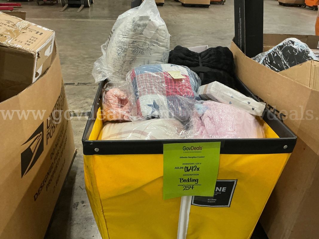 General Merchandise: “Bedding/Linens” (JUL26-0642X)