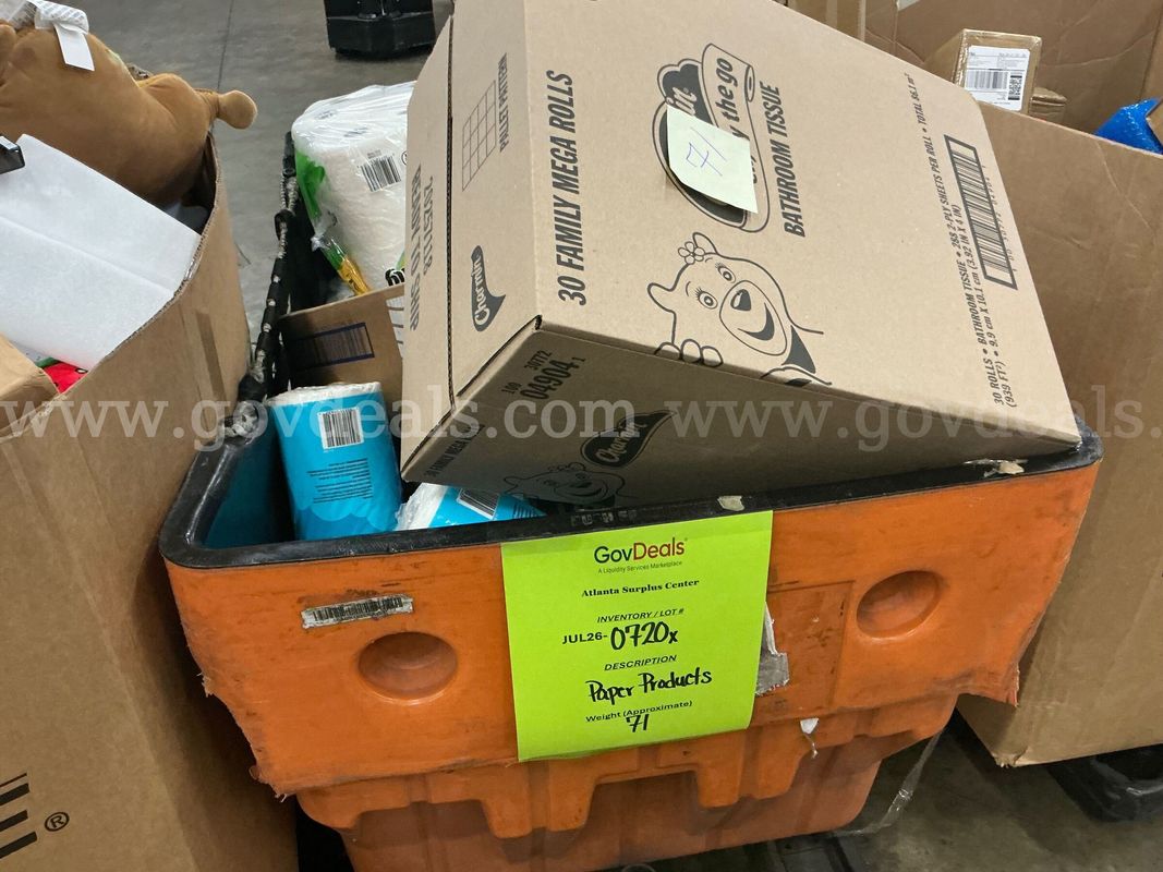 General Merchandise: "Household/Paper Products" (JUL26-0720X)