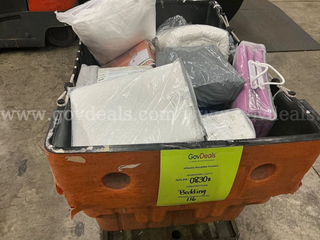 General Merchandise: “Bedding/Linens” (JUL26-0830X)