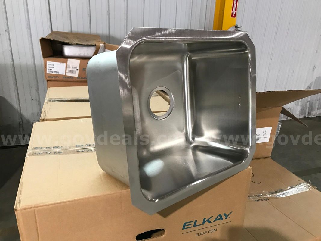 Lot Of Assorted Stainless Steel Sinks On One Pallet.