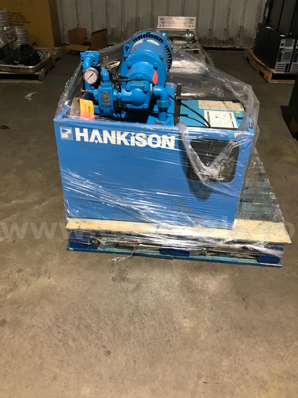 Motor, Air Compressor And Dryer Unit On Two Pallets.