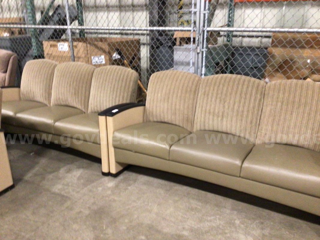 Lot of Two (2) Sofas