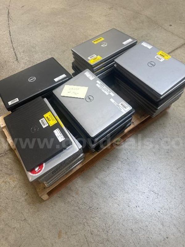 Dell Latitude and Precision Laptop Computers Lot of 50