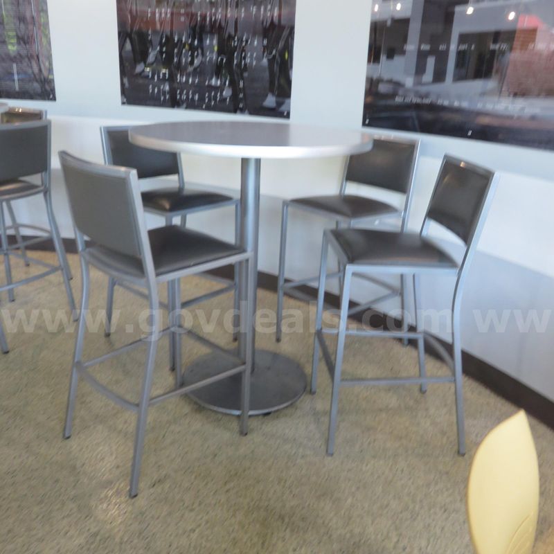 High Top Tables - Lot of 12. High Top Chairs - Lot of 70