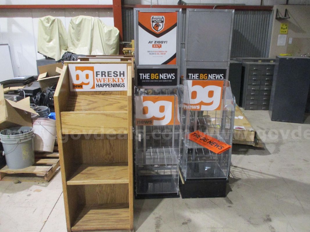 Newspaper Stands - Lot of 7