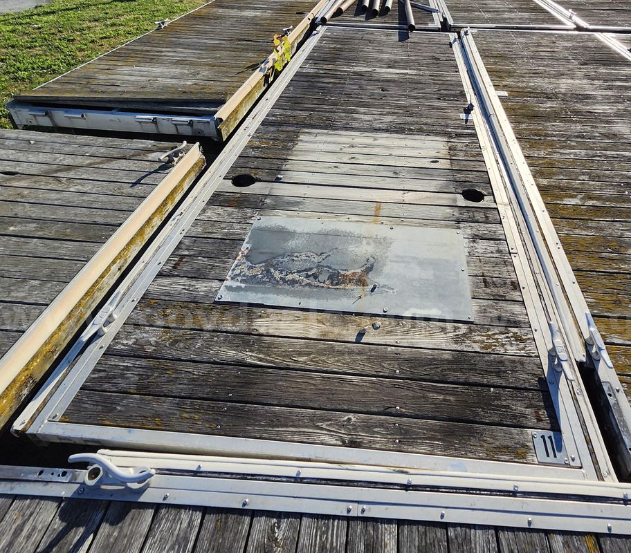 Launch Dock from Municipal Ramp
