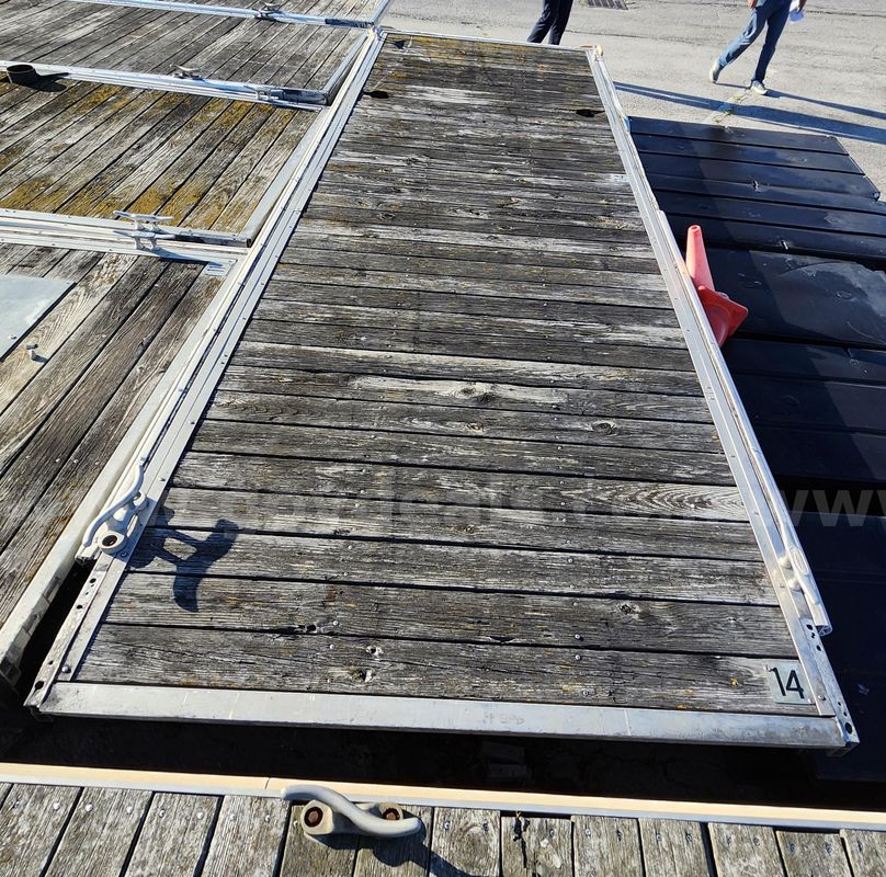 Launch Dock from Municipal Ramp