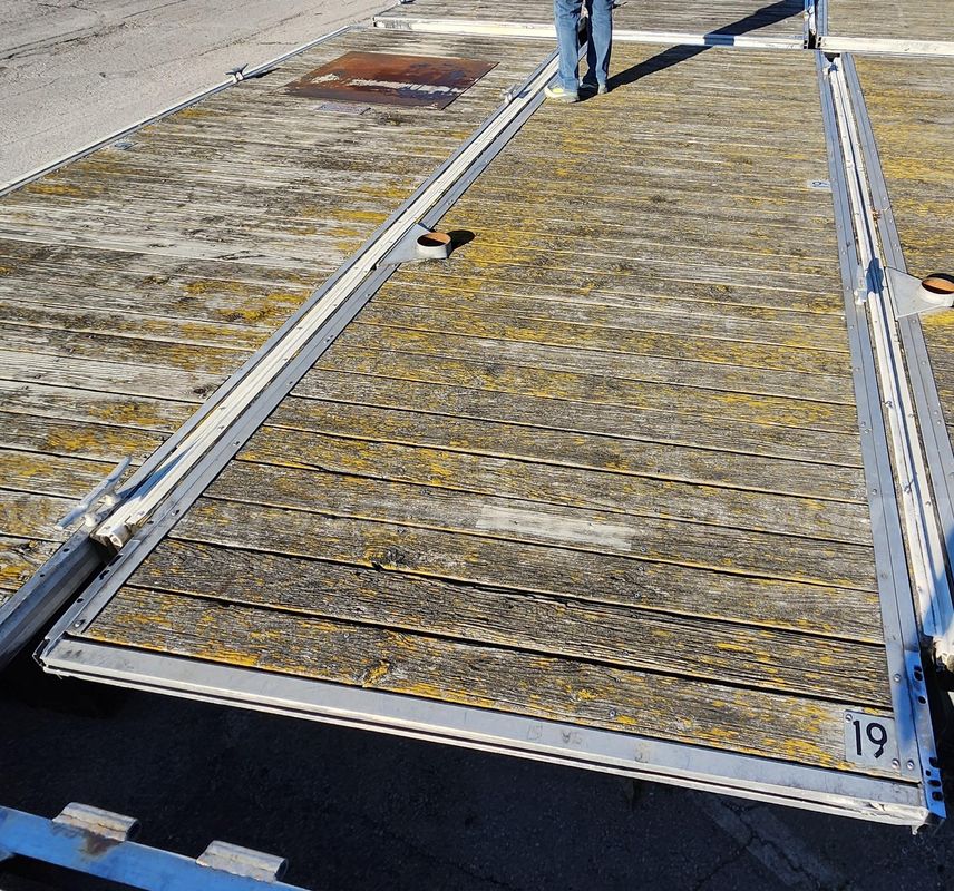 Launch Dock from Municipal Ramp