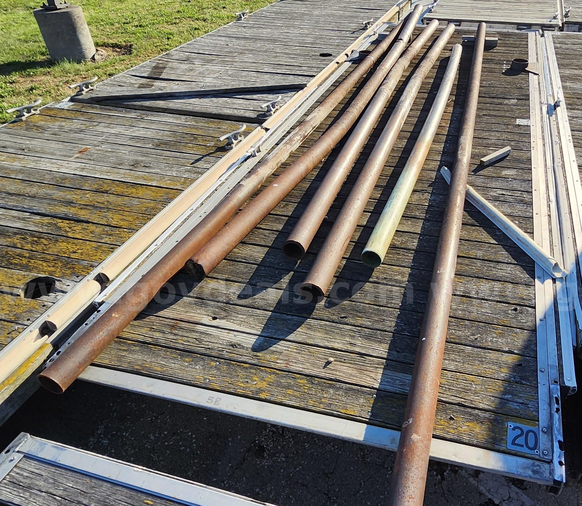 Launch Dock from Municipal Ramp