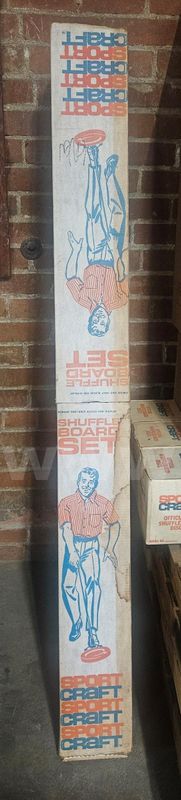 Vintage Shuffleboard Set