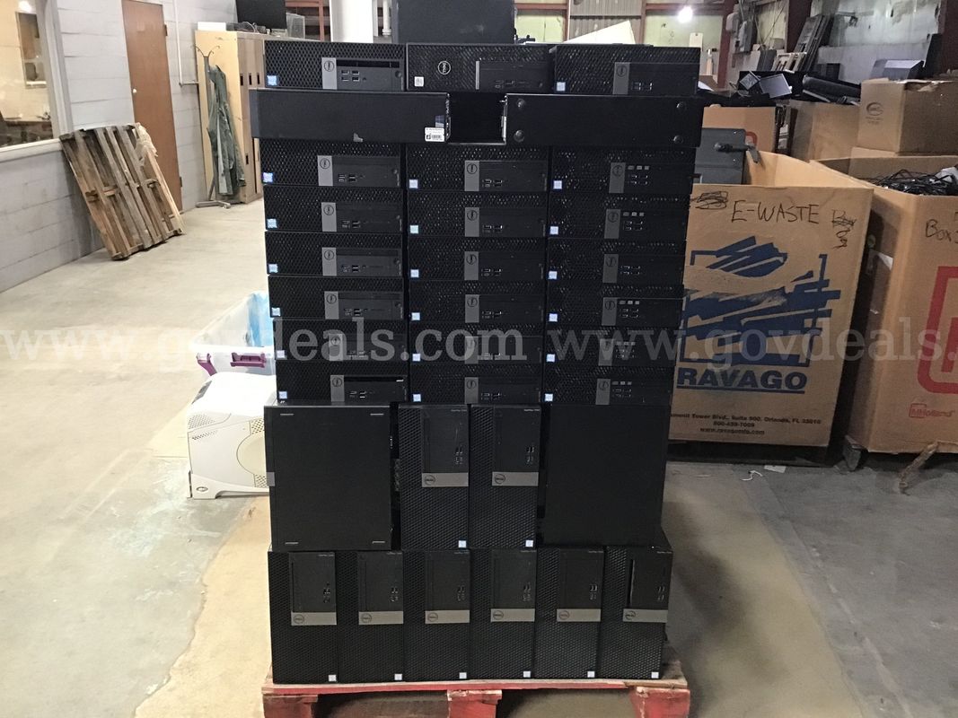 Lot 30 - 98 Desktop Computers- 1258lbs including pallet