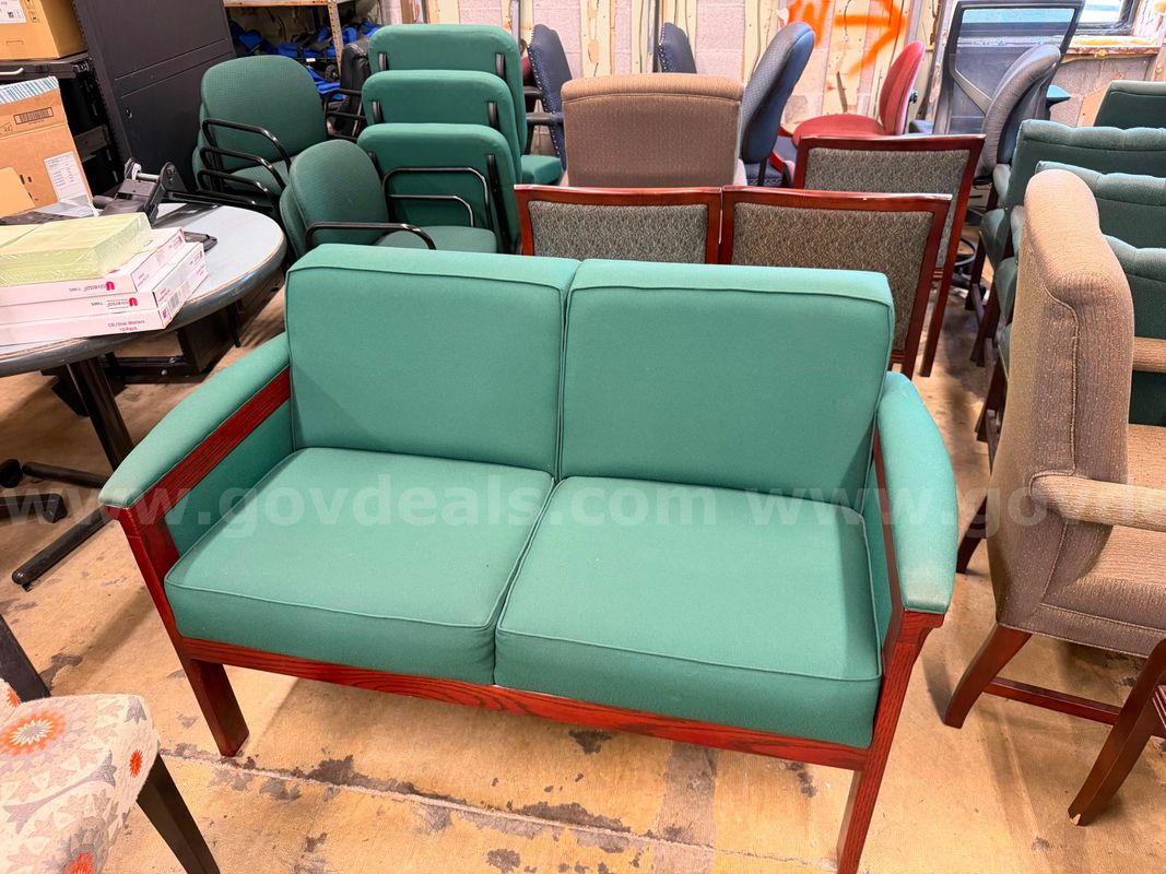 Green couch