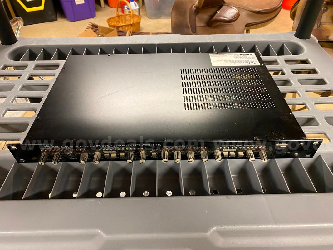 Avlex SPX-5 Dual Channel Compressor Limiter with Gate