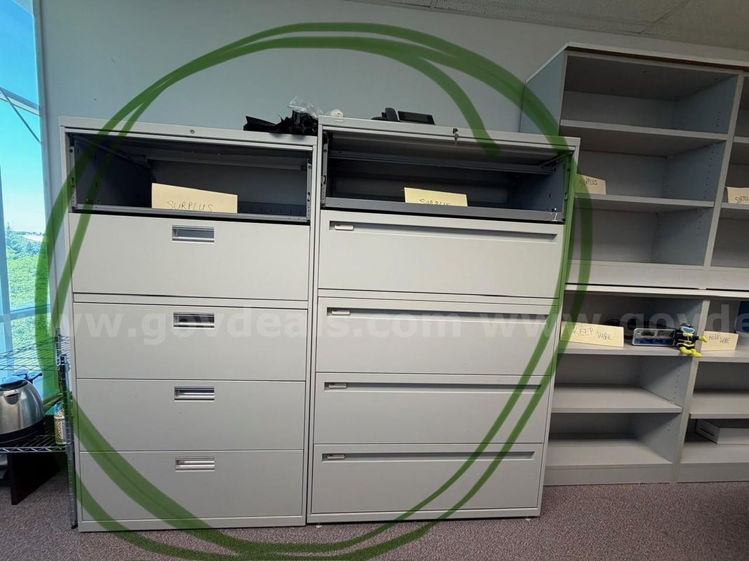 Five Drawer Lateral File Cabinets
