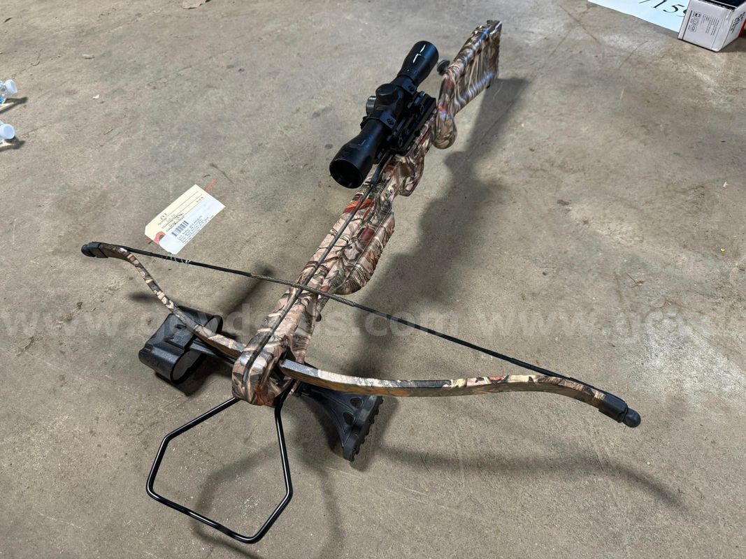 Crossbow & arrows