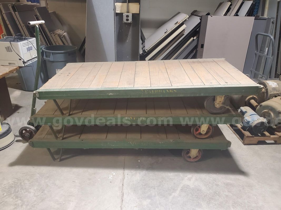Fairbanks Industrial Freight Carts! Lot of 4!