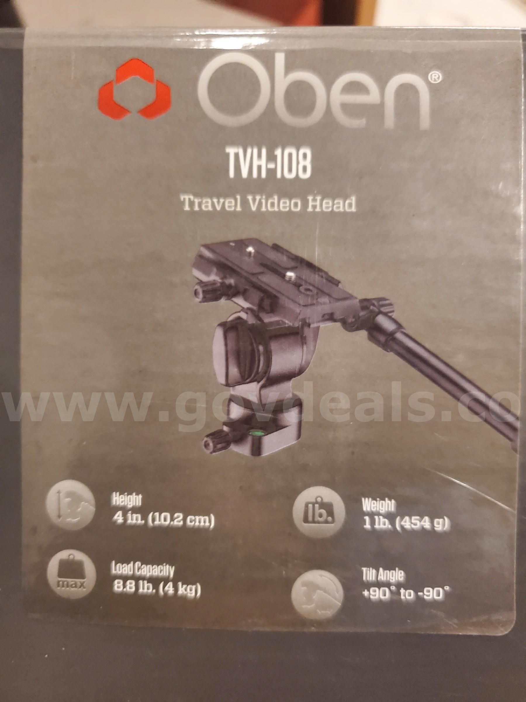 Oben TVH-108 Travel Video Head! Complete with box!