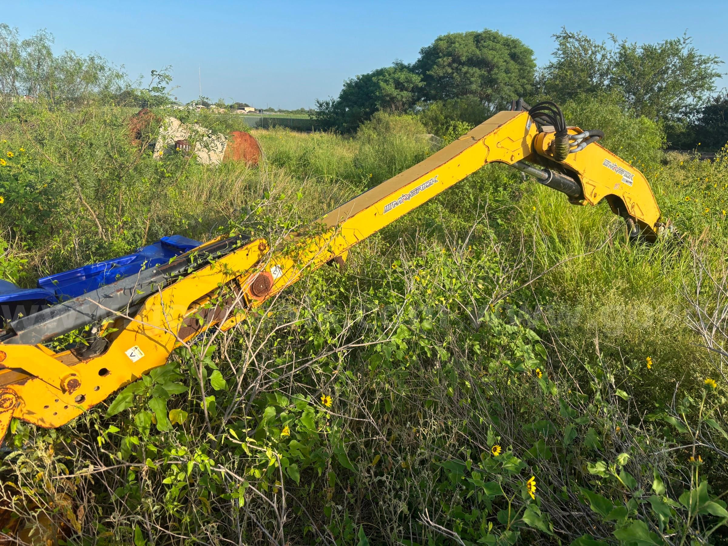 Alamo Maverick side mounted boom mower
