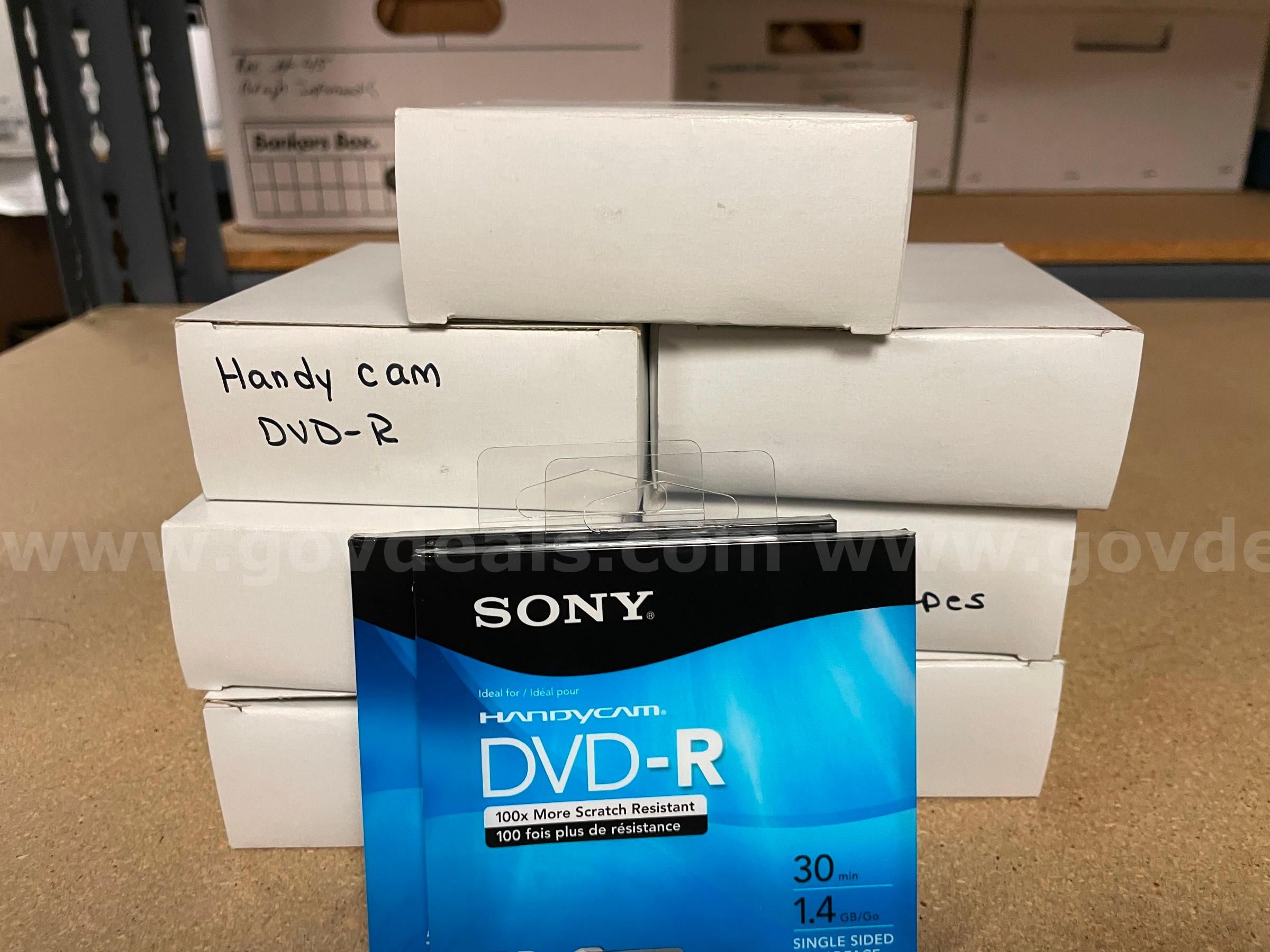 Lot of Thirty-Seven (37) Sony DVD-R / 30 Minute