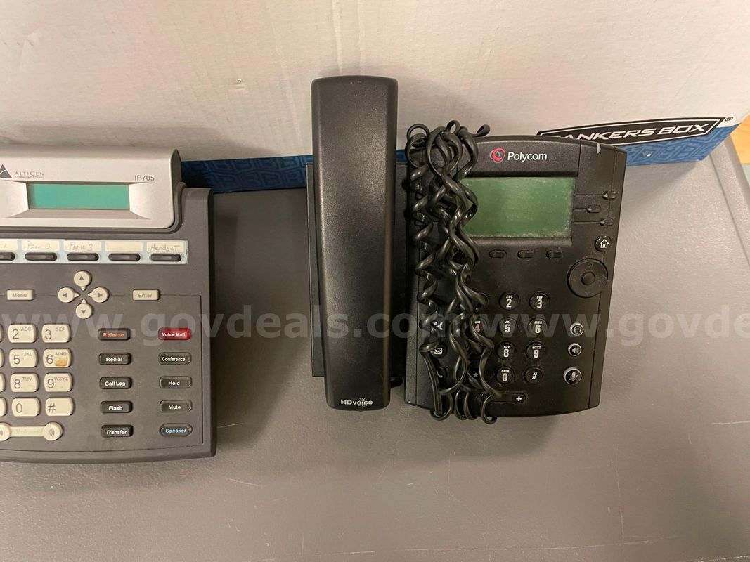 Lot of Altigen & Polycon Assorted VoiP Phones