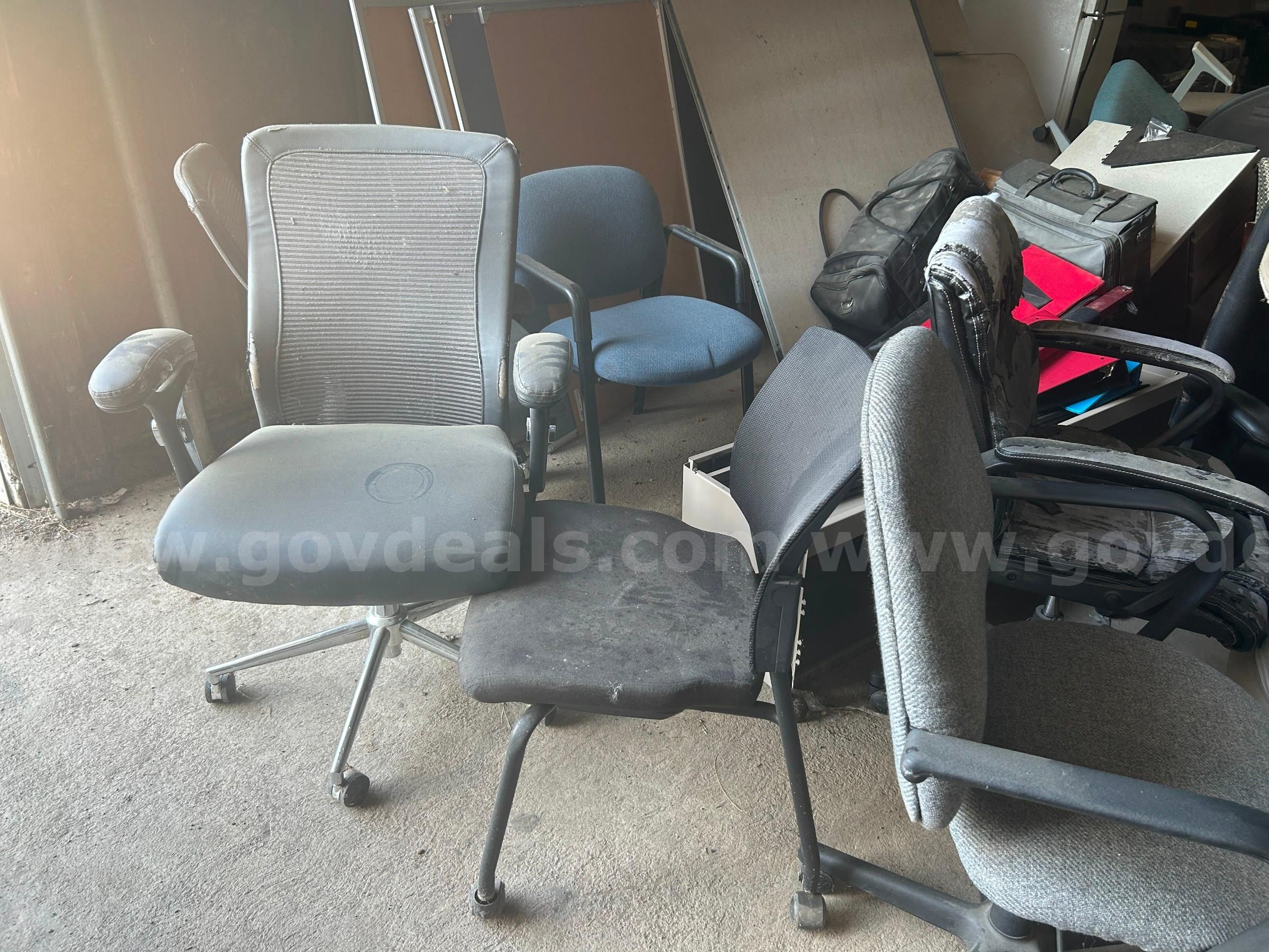approximately 30 office chairs