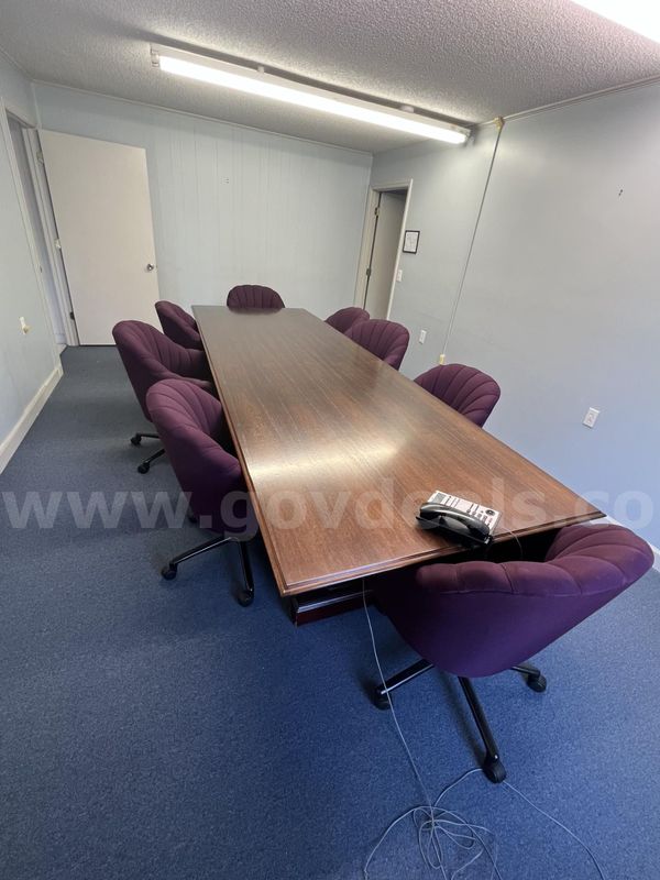 Conference Table and 8 Chairs