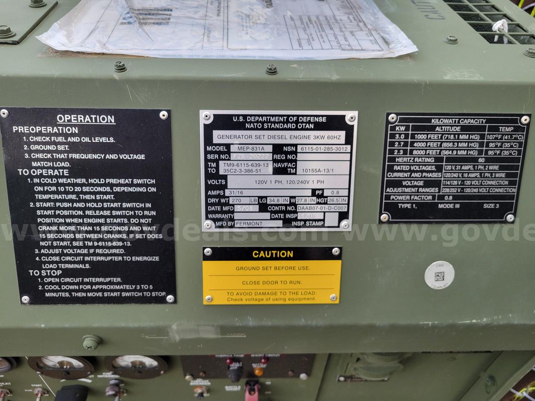 3Kw Generator