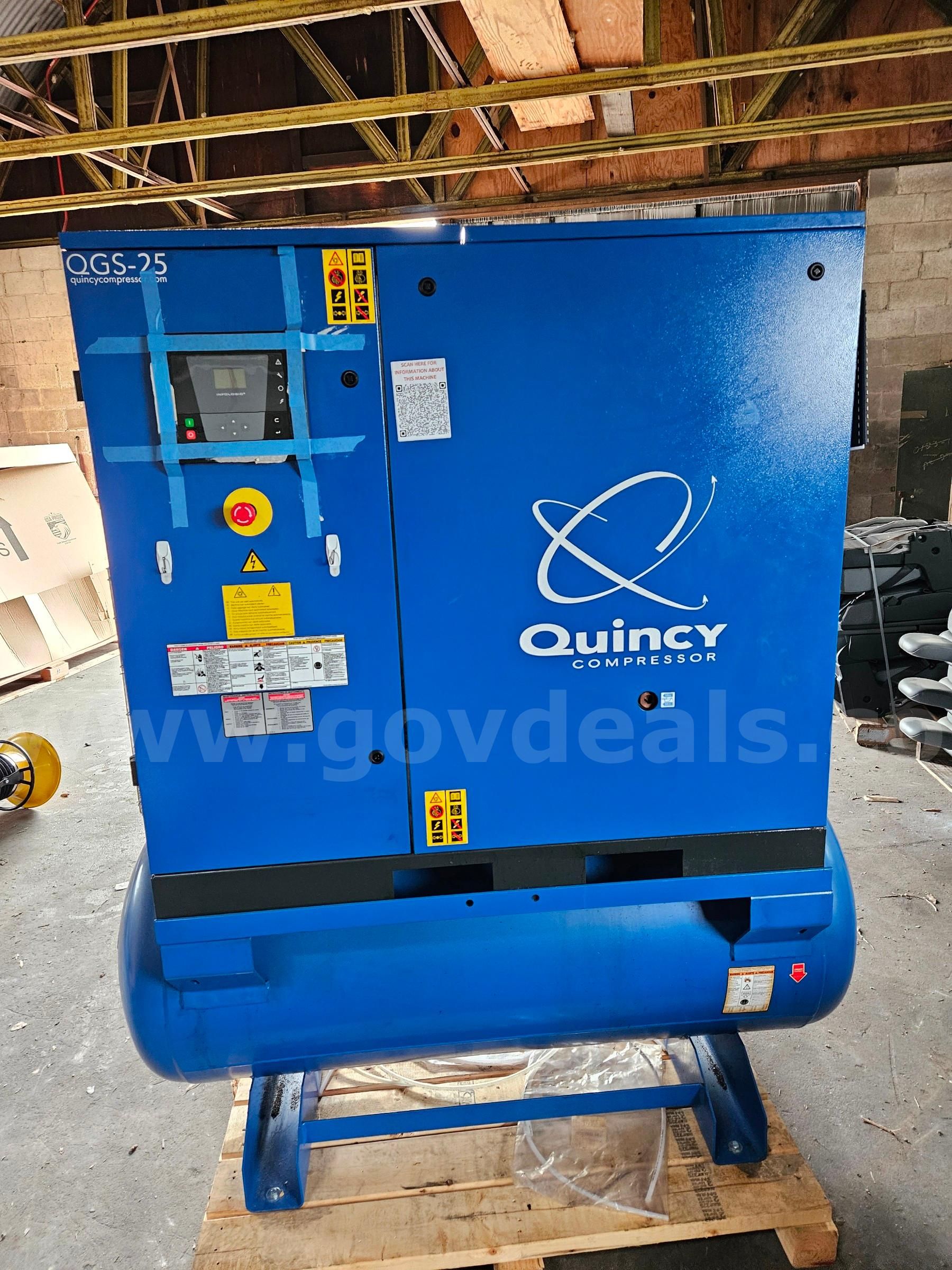 Quincy Screw Air Compressor