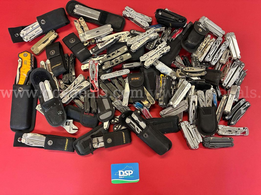 39.8 Pound Lot of Various Brand Multi-Tools/PRE-OWNED/DS18587/99123/TSA