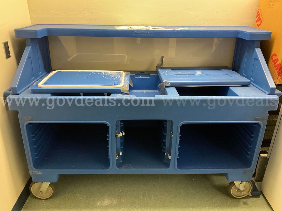 Cambro Mobile Food Bar / Salad Bar Serving Cart - #2
