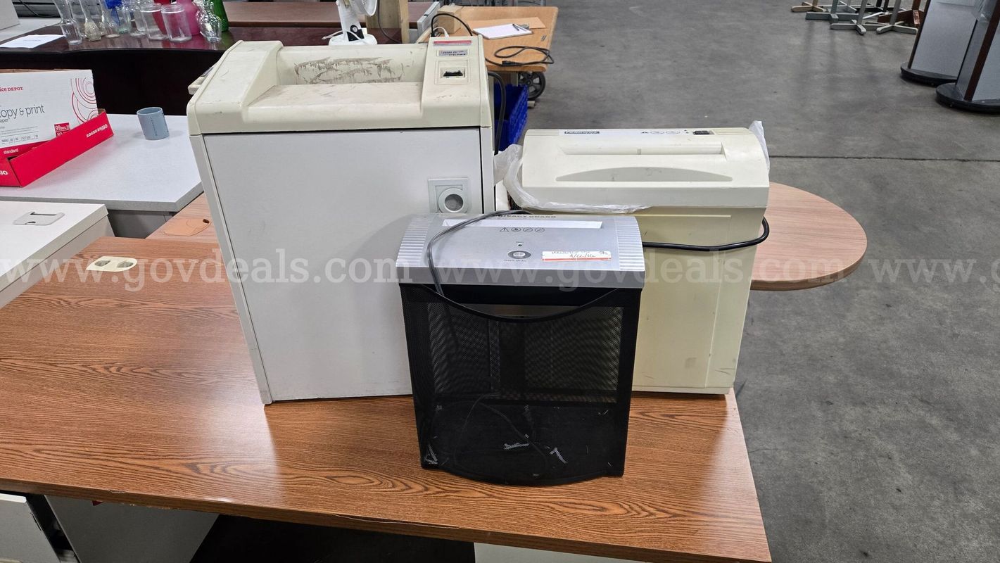 3 - Paper Shredders