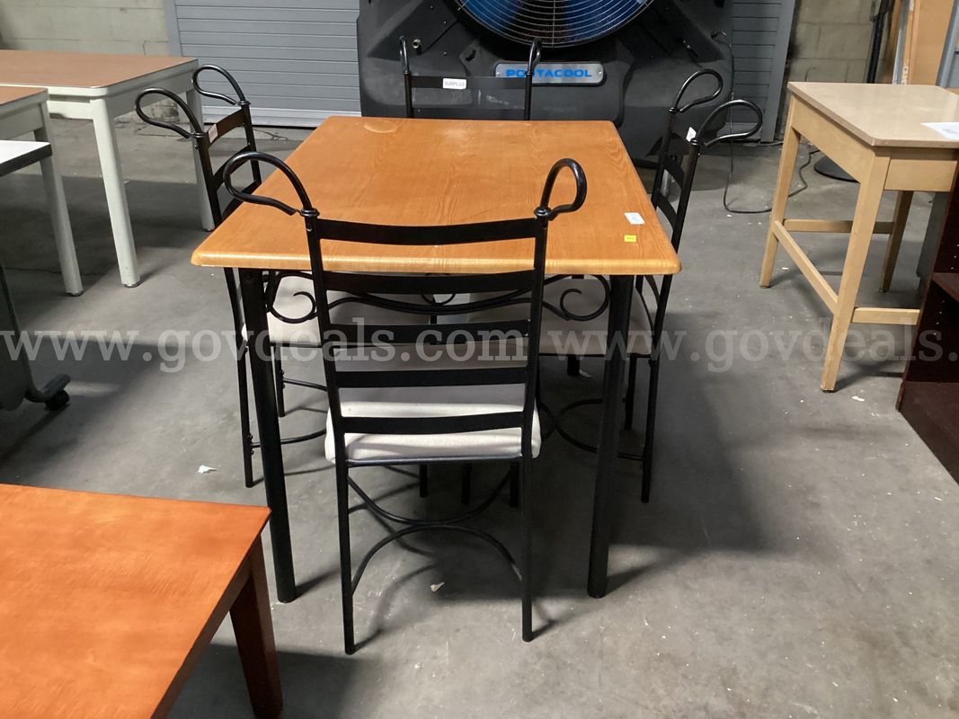Table and 4 - Chairs.